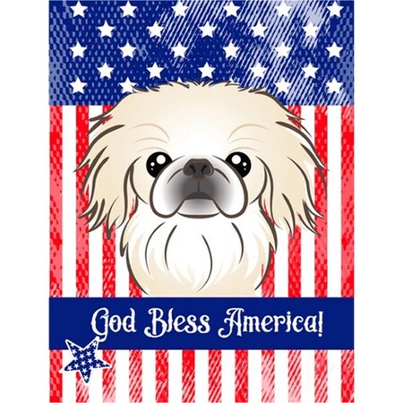 Carolines Treasures Pekingese Canvas House Flag BB2151CHF